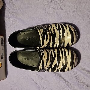 Zebra print Koi shoes